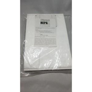 HEPA Premium High Performance Filtration Vacuum Cleaner Bags qty of 6 Type H